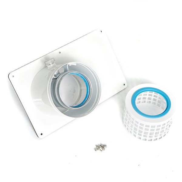 IDEAL COMMERCIAL OPEN FLUE KIT 80MM 158662