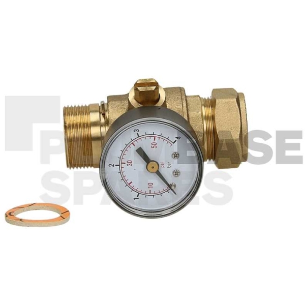 Ideal Gauge Pack With 22Mm Valve 174559