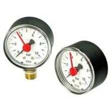 Intatec 0-4Bar 1/4Inch Back Connection Pressure Gauge Incl Ptfe Sealing Ring 50Mm Dial Gp1576004