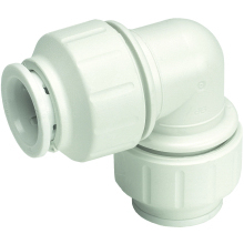 John Guest Speedfit 15mm Equal Elbow Connector - White