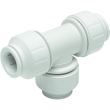 John Guest Speedfit 15mm Equal Tee - White