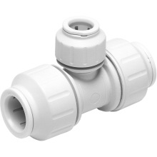 John Guest Speedfit 22mm x 15mm x 15mm Reducing Tee - White