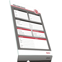 Kamco Systemsure Power Flushing Certificates (pad of 30) H030F40