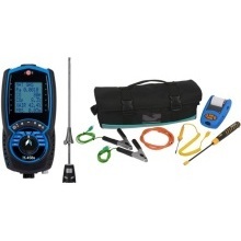 Kane 458S Analyser Kit Plus GLD/450PLUS Leak Detector, KAL1 General Purpose Temp Probe, Spare Pressure Hose. 2 x KPCP