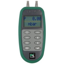 Kane High Accuracy Differential Pressure Meter 1 Psi / 80 Mbar Supplied With Harhose Pressure Hose / Rubber Sleeve And Msc00238 Soft Pouch +/- 2 Psi / 160 Mbar Kane3500-2