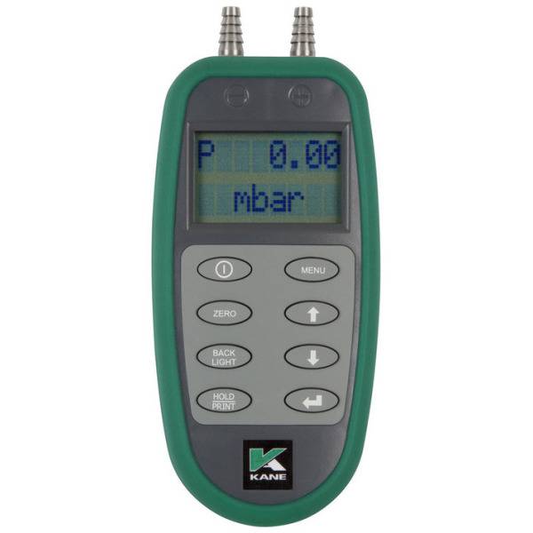 Kane High Accuracy Differential Pressure Meter 1 Psi / 80 Mbar Supplied With Harhose Pressure Hose / Rubber Sleeve And Msc00238 Soft Pouch +/- 5 Psi / 400 Mbar Kane3500-5