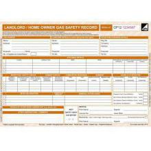 Landlord Gas Safety Pads / Certificate - CORGIdirect CP12 (50 Pack) New Design
