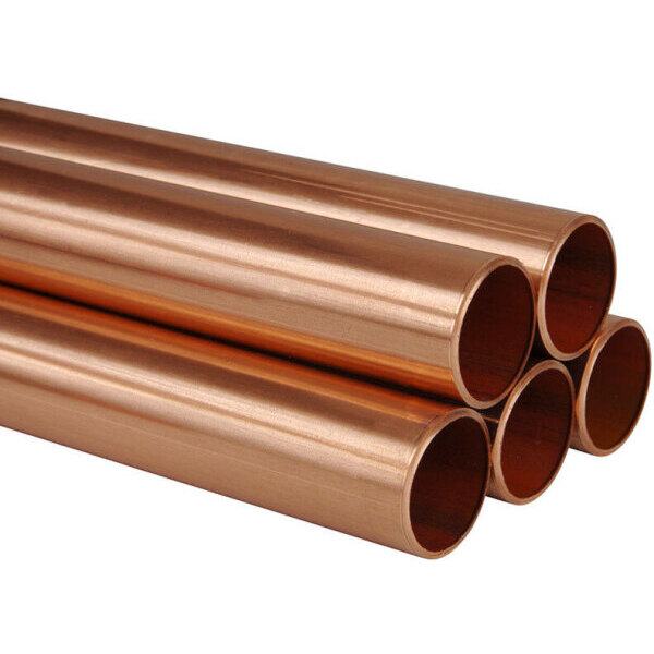 Lawton Copper Tube Table X 15Mm X 3M Length Half Hard En1057
