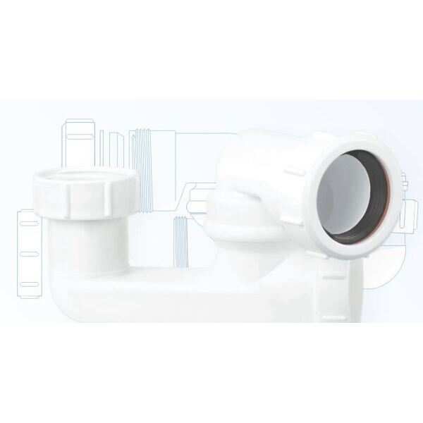 MCA 42MMX50MM SEAL BATH TRAP & O/FLOW CP