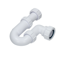 McAlpine 1 1/4" Adjustable Inlet Tubular Swivel 'P' Trap