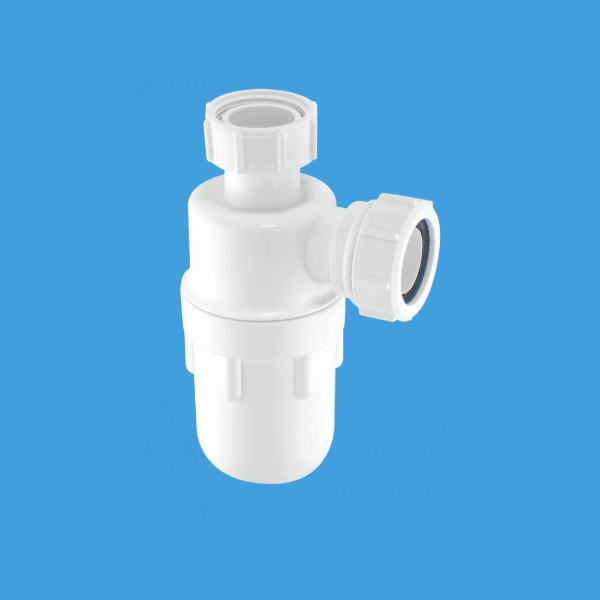 McAlpine 32mm Bottle Trap 75mm Seal White