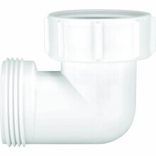 McAlpine 90° Bend - Female Inlet Nut x BSP Male Connector 1½"