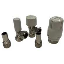 Myson Plus 15Mm Angled Cp Trv Pack Incl Lockshield White Head Pluspak15Ac