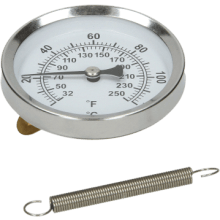 Pipetherm Steel Dial Thermometer Atm-Pt