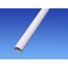 Polypipe 21.5Mm X 3M Abs Overflow Pipe White Ns43W