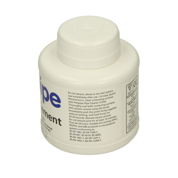 Polypipe Solvent Cement 250ml Tin