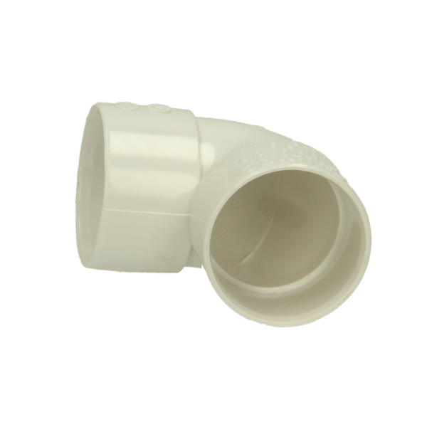 Polypipe Solvent Weld Waste ABS Knucklebend 32mm x 90 Degrees White