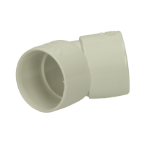 Polypipe Solvent Weld Waste ABS Obtuse Bend 32mm x 45 Degrees White