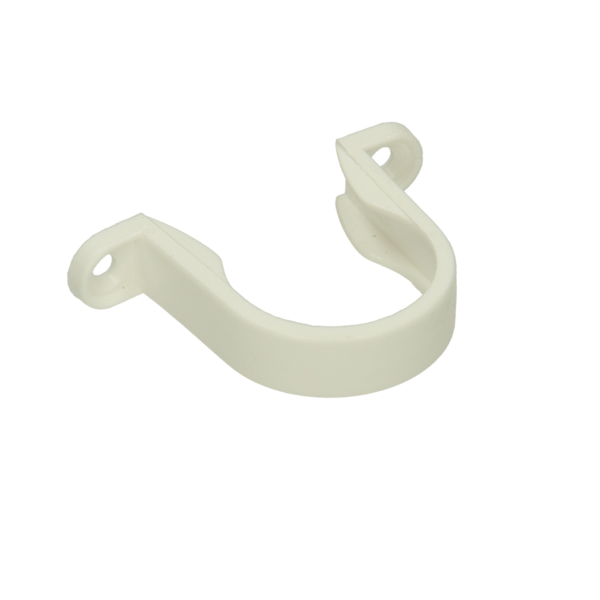 Polypipe Solvent Weld Waste ABS Pipe Clip 32mm White