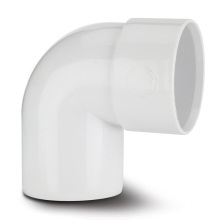 Polypipe Solvent Weld Waste ABS Swivel Bend 40mm x 92.5 Degrees White