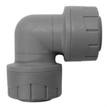 PolyPlumb 15mm Equal Elbow - Grey