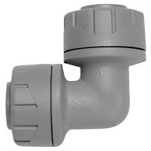 PolyPlumb 22mm Equal Elbow - Grey