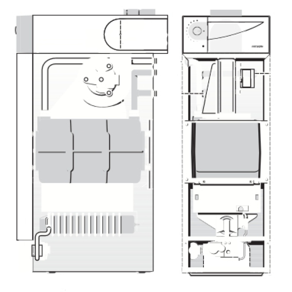 Potterton Kingfisher MF 40CFL