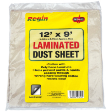 REGIN 12 X 9 LAMINATED DUST SHEET REGM39