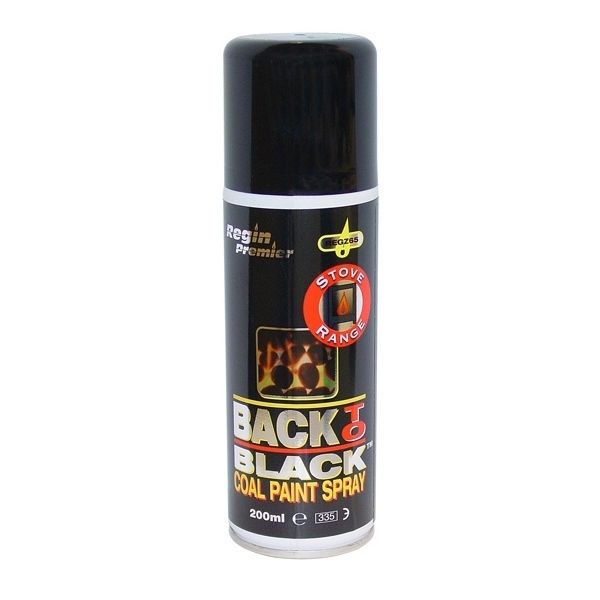 Regin Back To Black' Coal Paint - 200Ml Regz65