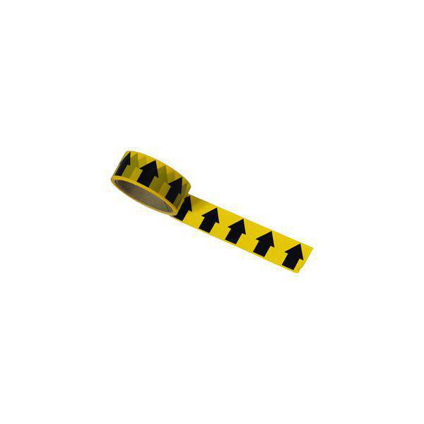 Regin Black/Yellow Arrow Direction Tape - 33M Rega45