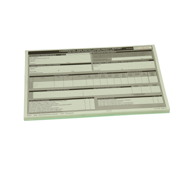 Regin Commercial Gas Installation Safety Pad Regpc3