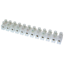 Regin Connector Strip - 5A Pvc 12 Way (Pack Of 2) Regq230