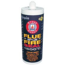 Regin Flue And Fire Seal 150Ml 1500 Degrees C Silicate Cement Black Regz32