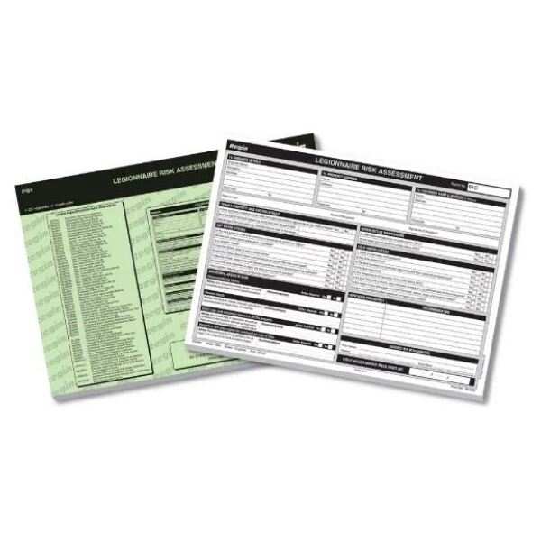 REGIN LEGIONNAIRE RISK ASSESSMENT PAD (25) REGP61