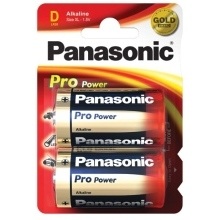 Regin Panasonic Alkaline Batteries 2 X D (Lr20) 1.5Volt Reged2