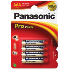 Regin Panasonic Alkaline Batteries 4 X Aaa (Lr03) 1.5Volt Regeaaa4
