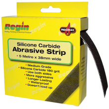 Regin Silicone Carbide Abrasive Strip - 5M Roll Regm41