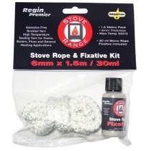 Regin Stove Range - Stove Rope And Fix Kit - 6Mm And 30Ml Regst40