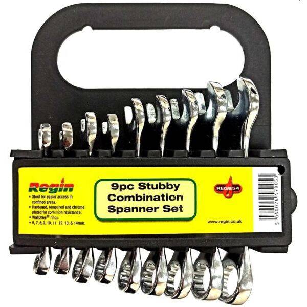 Regin Stubby Spanner Set Regb54