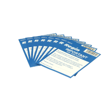 Regin Warning - Compartment Sticker (8) Regp15