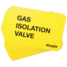 REGP97 GAS ISO VALVE PLATE (PK8)