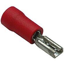 REGQ220 FEMALE CONNECTOR RED IGN LD PK10