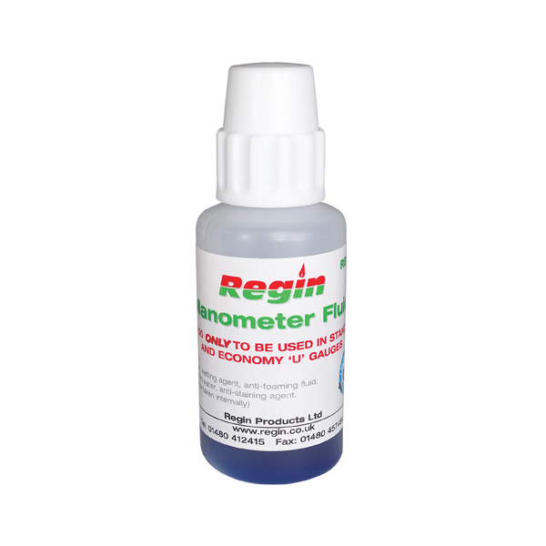 REGU45 BLUE MANOMETER FLUID 22ML