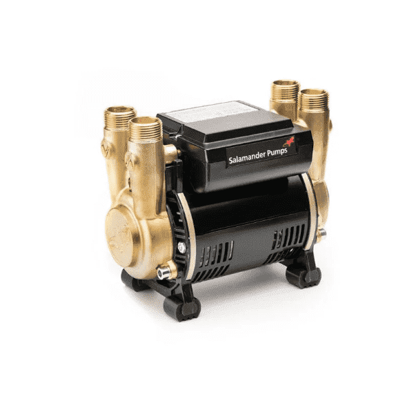 Salamander Ctforce 1.5 Bar Twin Postive Brass Shower Pump Ctforce15pt