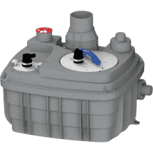 Sanicubic 1 Vx Macerator with Classic Control Box Old Code 6101vx New Code 30005