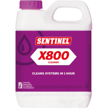 SENTINEL X800 JETFLO ULTIMATE CLEANER 1L TREATS UP TO 100L (SINGLE BOTTLE)
