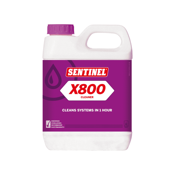 SENTINEL X800 JETFLO ULTIMATE CLEANER 1L TREATS UP TO 100L (SINGLE BOTTLE)