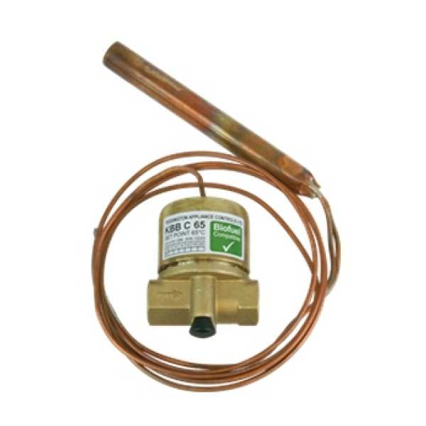 Teddington 1/4" 65 Degree Fire Valve 6M