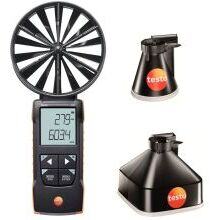 Testo 417 Kit 1 Vane Anemometer Incl Measurement Funnels 0563 1417