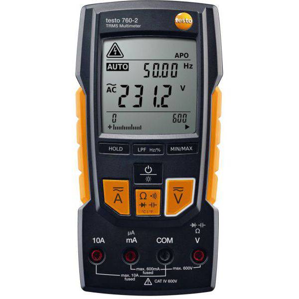 Testo 760-2 Trms Multimeter 0590 7602